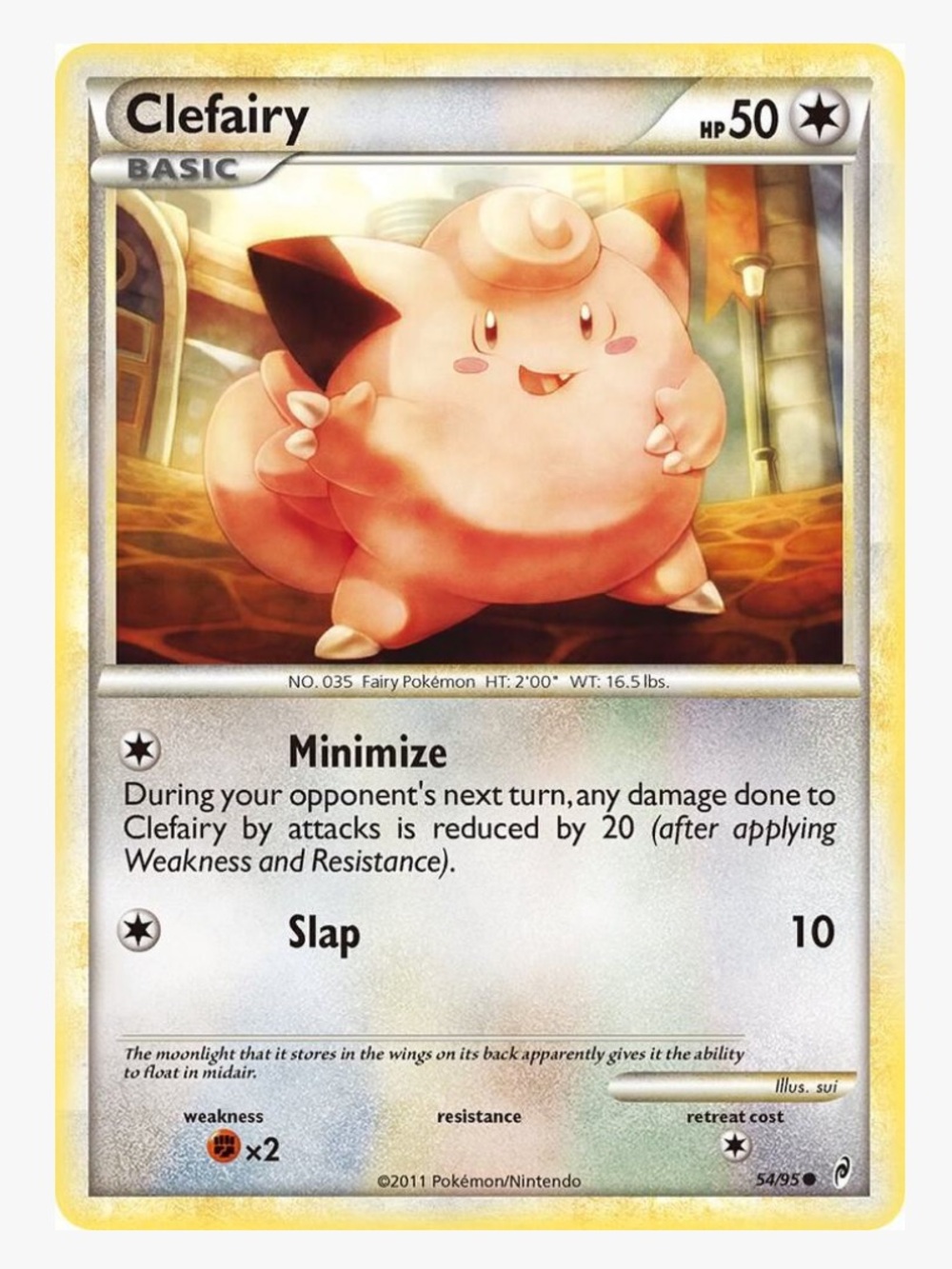 Clefairy Call of Legends Pokemon Trading Card